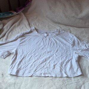 Fabletics Classic White Tee